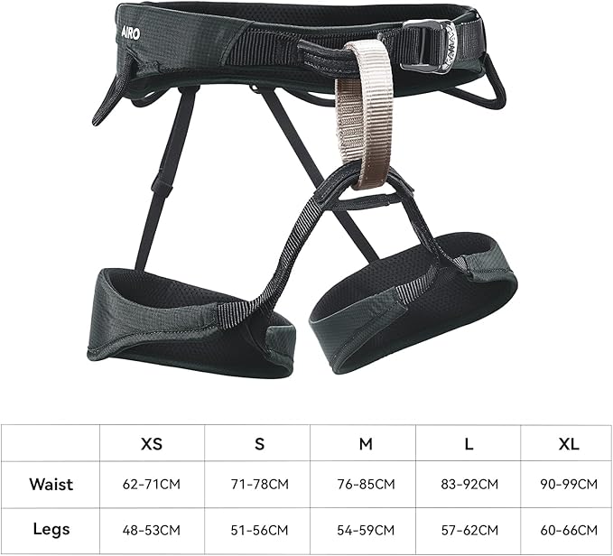 KAILAS Airo Rock Climbing Harness Men Mountaineering Tree Ice Climbing Women Half Body Safety Belt Rappelling