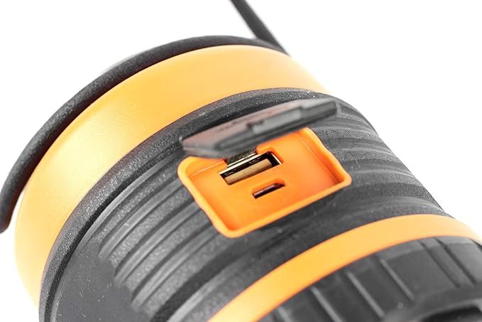 LED Camping Lantern Rechargeable, 1800LM, 4 Light Modes, 4400mAh Power Bank, IP44 Waterproof, Perfect Lantern Flashlight for Hurricane, Emergency, Power Outages, Home and More, with USB Cable (2 Pack)