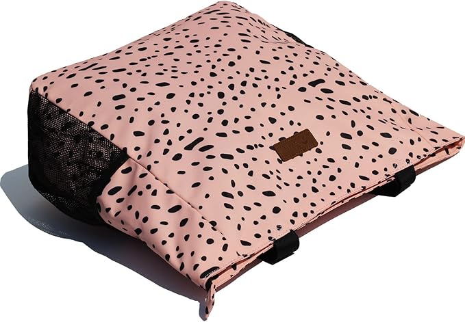 ESVAN Original Floral Water Resistant Large Tote Bag Shoulder Bag for Gym Beach Travel Daily Bags Upgraded