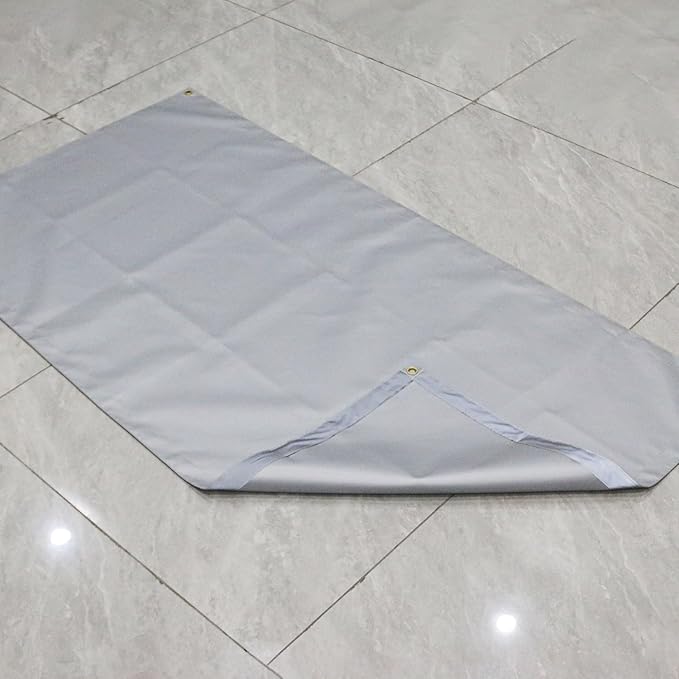 Under Grill Mat, 67 X 35 Inch BBQ Floor Mats, Deck Patio Protector Mat, Indoor Fireplace Mats Fire Pit Mats, Fire Resistant, Water Resistant, Oil Proof, Easy to Clean Reusable Outdoor Grill Mat