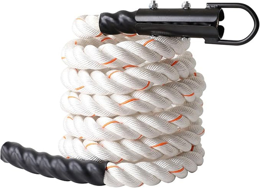 Climbing Rope Gym Climbing Rope for Fitness and Strength Training, Rock Climbing and Home Workouts Adult Climbing Rope Kids Outdoor Climbing Rope or Home Indoor Climbing Rope