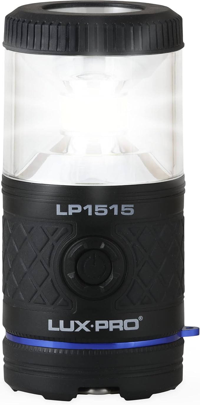 LUXPRO Waterproof, Floating Rugged Camping LED Lantern w/340 Lumens - LP1515