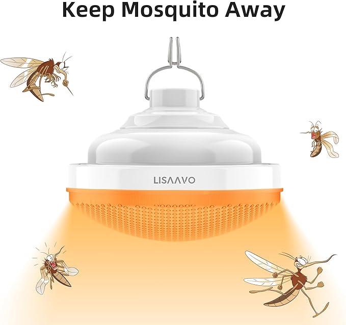 Rechargeable Camping Light 5200mAh Camping Lights and Lanterns Rechar Tent Light Night Market Lights for Tent,White