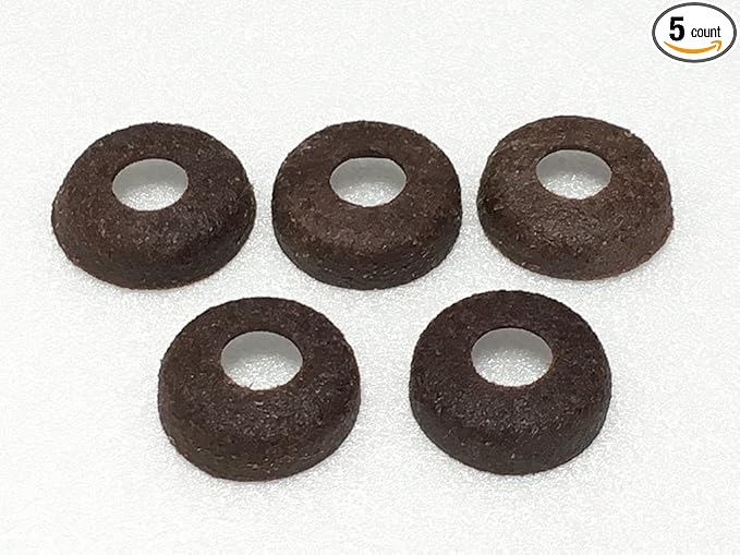 5pcs Coleman Lantern & Stove Pump Cup Real Leather Washer