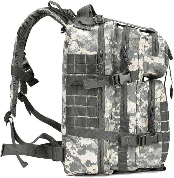 Military Tactical Assault Pack Backpack Small Army Molle Bug Bag Backpacks Rucksack for Outdoor Hiking Camping Hunting 34L ACU