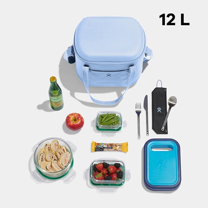 Hydro Flask Cooler Bag - Insulated Soft Lunch Bag - 12 L Capacity in Botanical Bliss Green