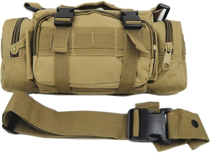 FAMI Deployment Bag Tactical Waist Pack Small Sling Pack Hand Carry Bag Handlebar Bag
