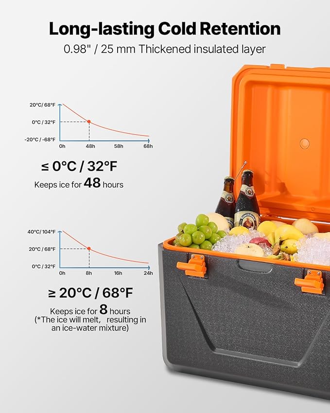 VEVOR Ultra-Light Hard Cooler