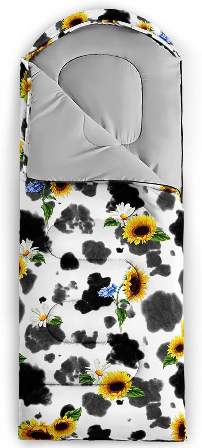 BSNTHO Camping Sleeping Bags,3 Season Warm & Cool Weather,Lightweight,Waterproof Sleeping Bags for Adults & Kids,Traveling,and Outdoors,Camping Gear Equipment