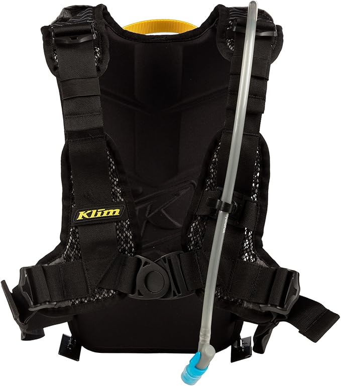 KLIM Quench Pak Hydration Backpack Gray - Includes 1.5/2 Liter KILM Hydrapack Reservoir