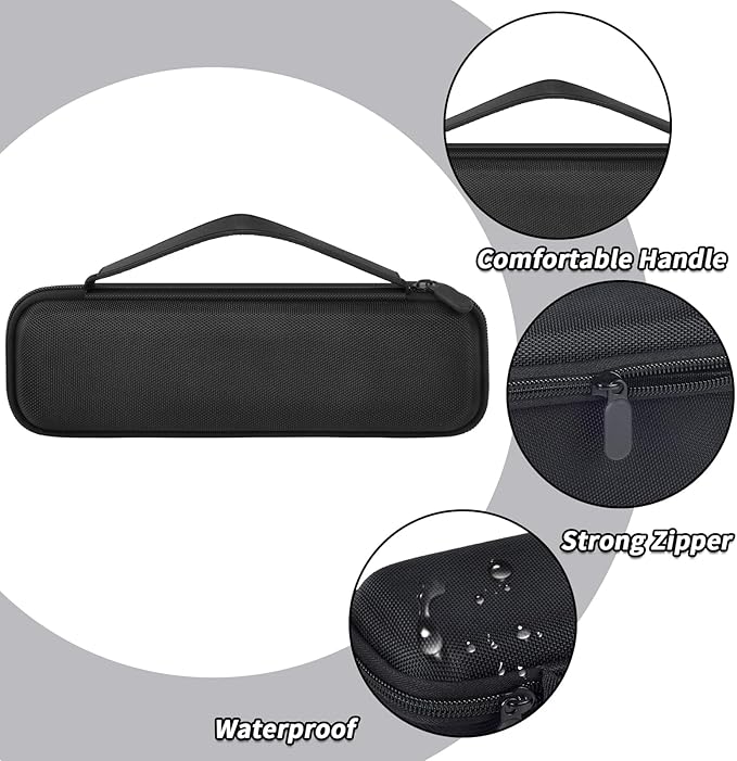 Boobowl Case Compatible with BYSOU/for AsFrost/for SupeDesk/ for Outask Camping Light Telescopic and Collapsible Night Mobile Lighting Battery, Outdoor Camping Lantern Bag (Box Only) (Black)