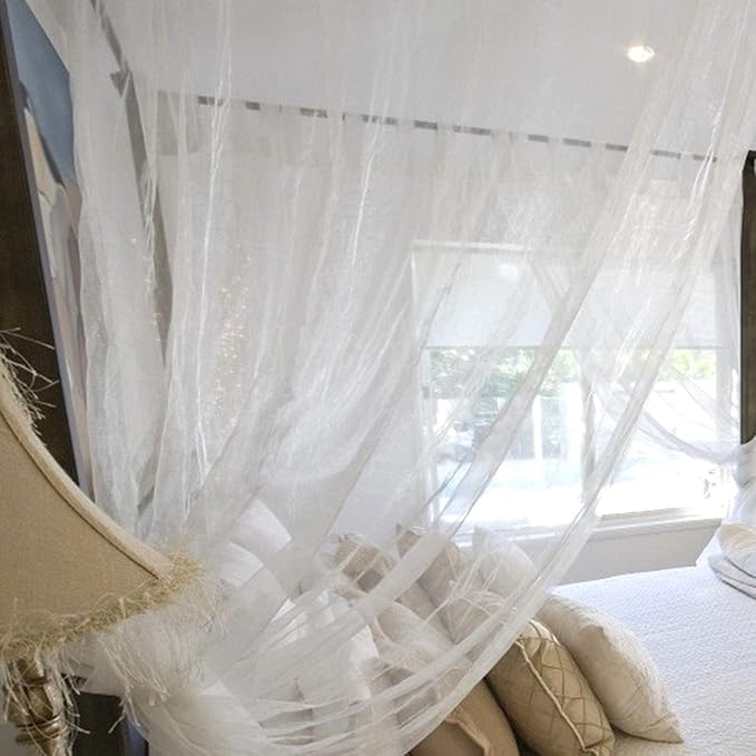 Camp Mosquito Net, 200 x200cm Ultra Large Mosquito Net Camping Tent for Camping, Finest Holes Mesh 20, Square Netting Curtain for Bunk Bed, Camping, Bedding, Patio, Easy Installation, Storage Bag