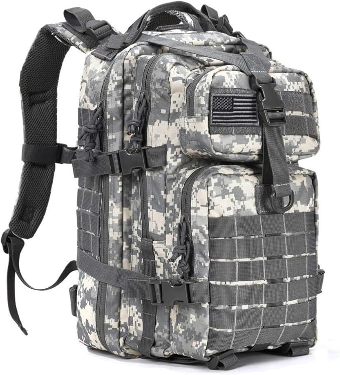 Military Tactical Assault Pack Backpack Small Army Molle Bug Bag Backpacks Rucksack for Outdoor Hiking Camping Hunting 34L ACU