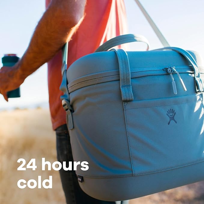 Hydro Flask 20 L Reusable Insulated Bag Carry Out Soft Cooler - 24 Hours Cold, BPA-Free, Non-Toxic