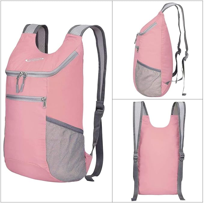 G4Free Lightweight Packable Hiking Backpack for Men Women Small Hiking Daypacks Foldable Shoulder Pack Casual Outdoor Bag 11L