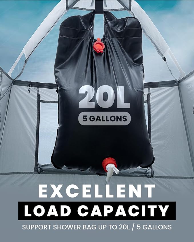 OutdoorMaster Privacy Shower Tent Changing Room Camp Toilet Shelter for Camping & Beach