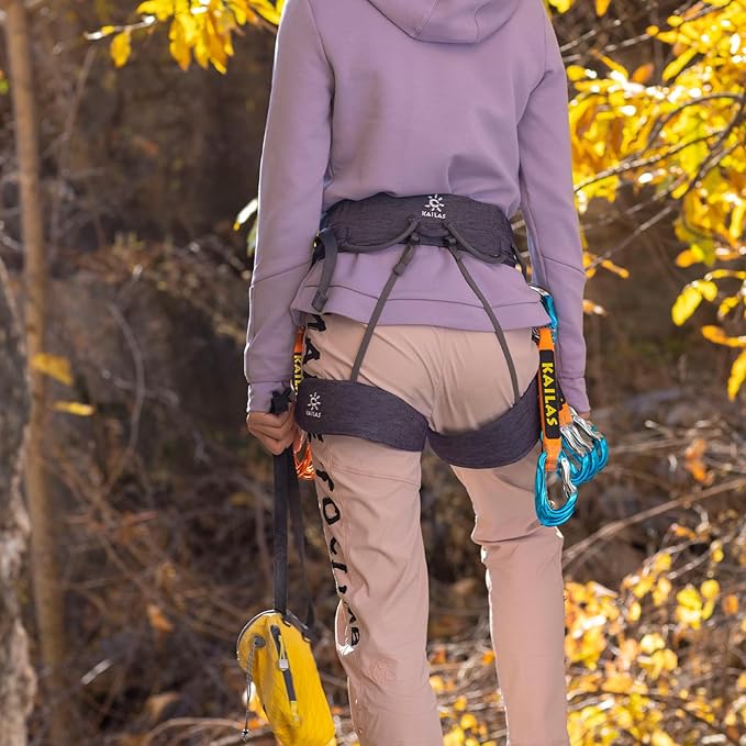 KAILAS Airo Rock Climbing Harness Men Roofing Harness Safety Belt Mountaineering Rappelling Harness Women Adjustable