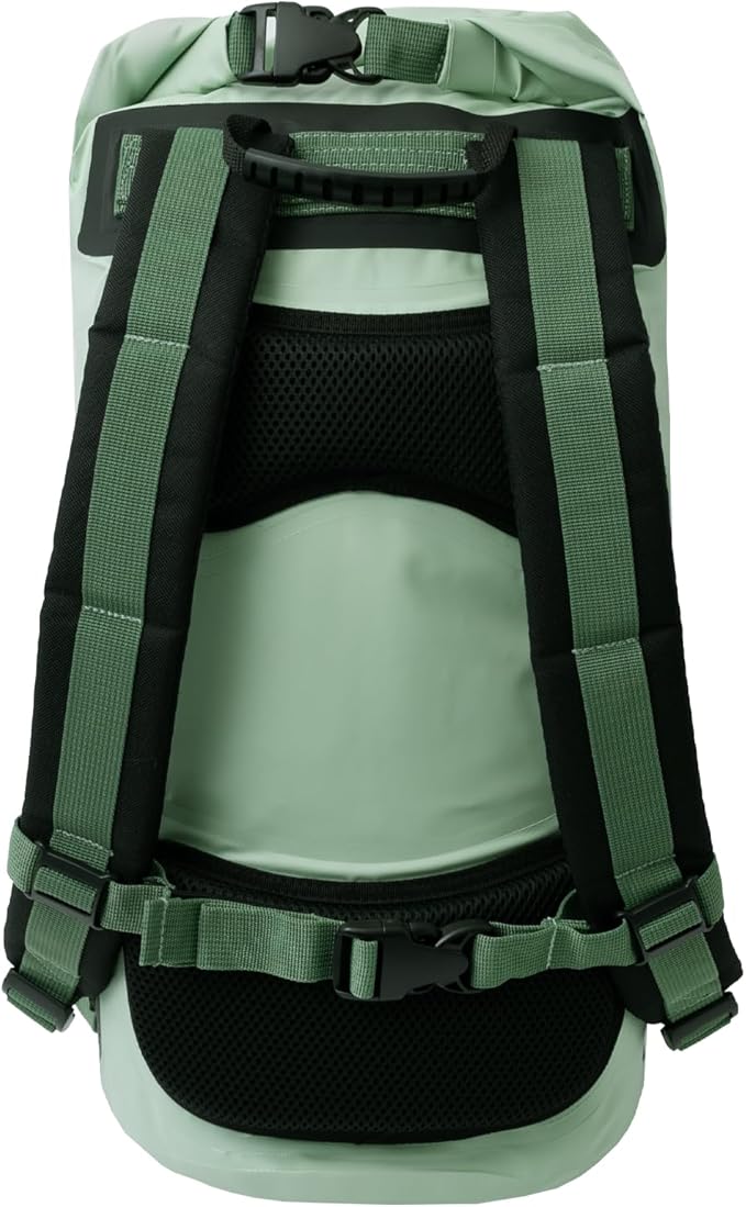 geckobrands Hydroner 20L Waterproof Dry Bag Backpack – Lightweight Roll-Top Bag with Clear Phone Pouch for Outdoor Activities