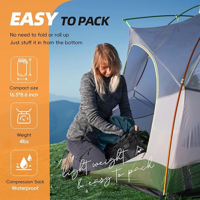 MEREZA Flannel Sleeping Bag for Adults XL, Large Wide Sleeping Bags for Camping Mens Warm Cotton Sleeping Bag 4 Season Warm & Cool Weather