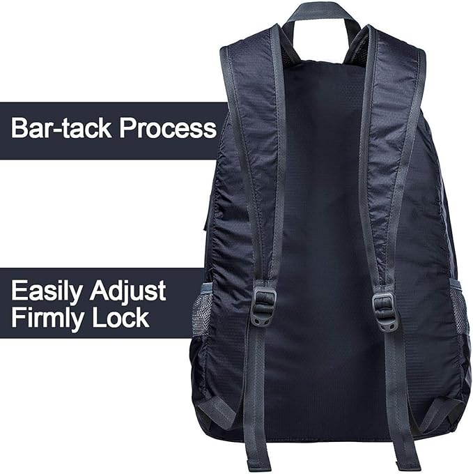 G4Free 20L Lightweight Packable Backpack Travel Hiking Daypack Foldable Backpack for Men Women