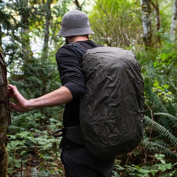 AquaQuest Wingman Backpack Cover - 100% Waterproof - Small, Medium, or Large - Green