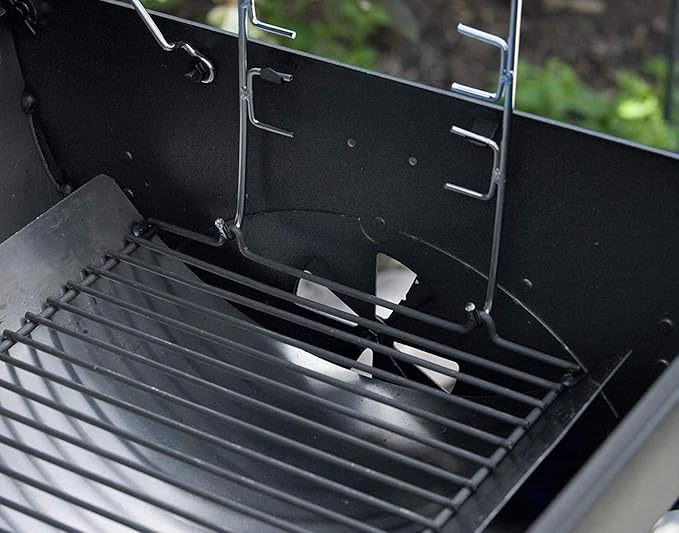 DcYourHome 27 inch Ash Pan for Chargriller 1224, 1324, 1321, 1329, 2121, 2222, 2727, 2828, 2929, E1224 200048 Charcoal Grill Tray, Charbroil 17302056 Ash Pan Replacement Parts Char Griller Fire Grate