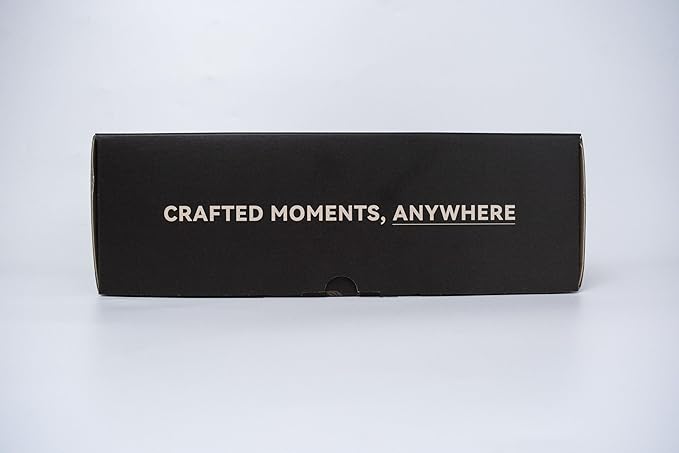 CERA+ Self-Heating Portable Espresso Machine,Up to 8 Cups per Charge & 22 Bar, 13500mAh, CERApresso Works with NS Capsules & Grounds, Electric Coffee Maker for Camping,Hiking,Office & Car/Air Travel