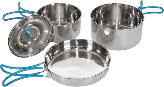 Stansport Stainless Steel Cook Set