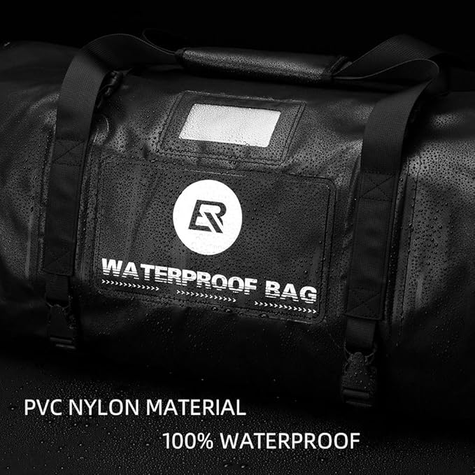 ROCKBROS Waterproof Duffel Bag 20L Motorcycle Travel Dry Duffel Bag for Motorcycling Boating Kayaking Camping Fishing Outdoor Adventure for Men Women