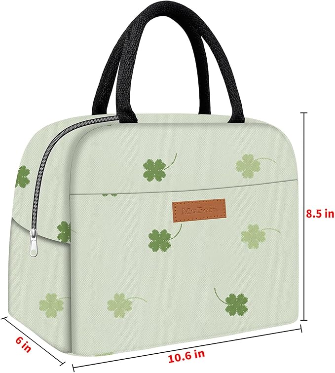 Cute Lunch Bag Women with Placemats, Insulated Lunch Box for Women, Placemats Keep Clean and Hygienic Durable Leakproof Thermal Bag High Capacity for Travel Picnic Insulated Lunch Bag