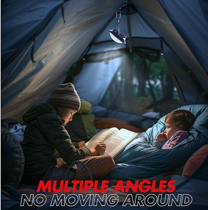 SUBOOS Gen 2 Pro 3000LM UFO Camping Lantern Rechargeable, Portable Tent Light, 200h Runtime, Waterproof for Camping, Canopy, Vendor, Emergency, Outage