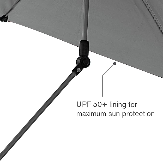 Sport-Brella Versa-Brella SPF 50+ Adjustable Umbrella with Universal Clamp