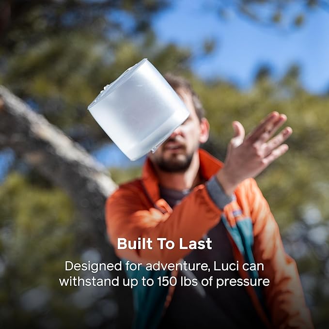 BioLite Luci Original Solar Inflatable Camping Lantern, Matte