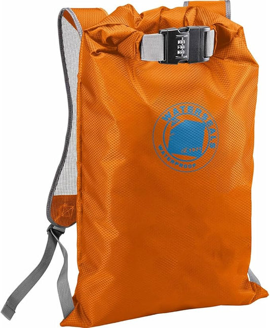 Lewis N. Clark Locking Backpack, Orange, One Size