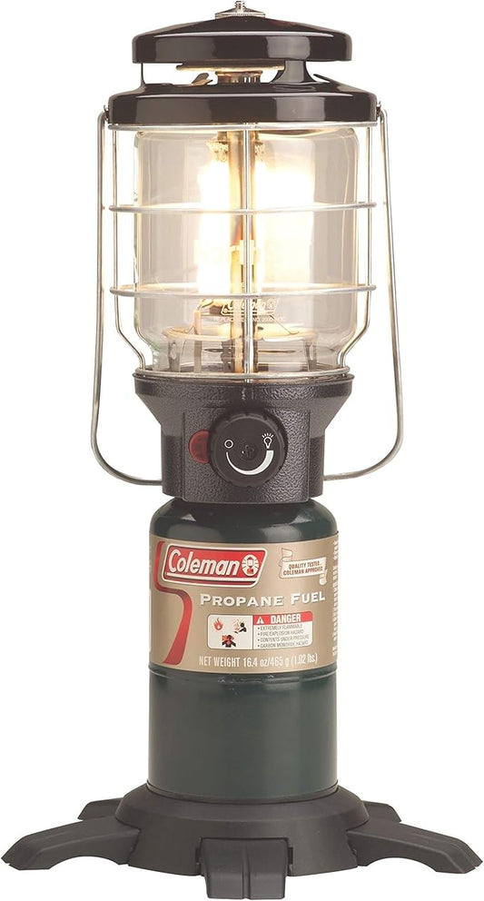 Coleman Gas Lantern NorthStar 1 Mantle 1500 Lumens Propane Lantern