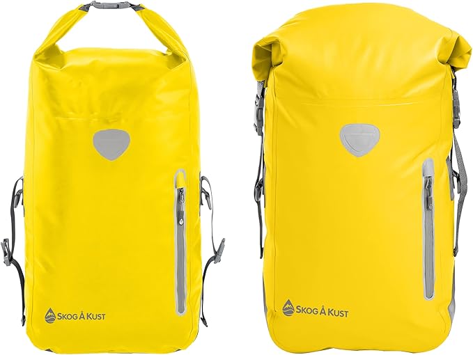 Skog Å Kust BackSak Heavy Duty Waterproof Backpack - Gear Bag for Sports, Travel, & More - 25 & 35 Liter Sizes