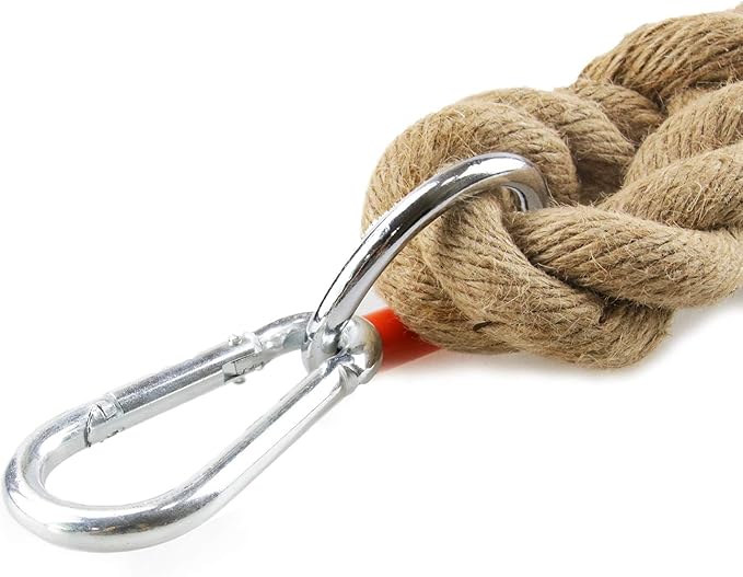 Perantlb Outdoor Climbing Rope for Fitness and Strength Training, Workout Gym Climbing Rope, 1.5'' in Diameter, Length Available: 8,10, 15, 20, 25, 30,40, 50 Feet…