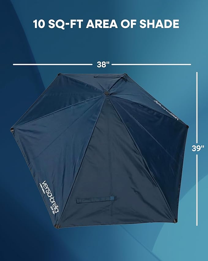 Sport-Brella Versa-Brella SPF 50+ Adjustable Umbrella with Universal Clamp