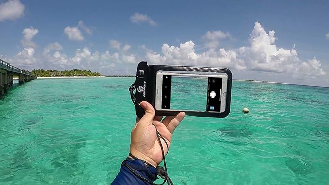 Waterproof Pouches with Waist Strap / Pouch Case Bundle Set- Keep Your Phone & Valuables Dry and Safe - Waterproof Dry Bags for Boating Swimming Snorkeling Kayaking Beach Water Parks Pool