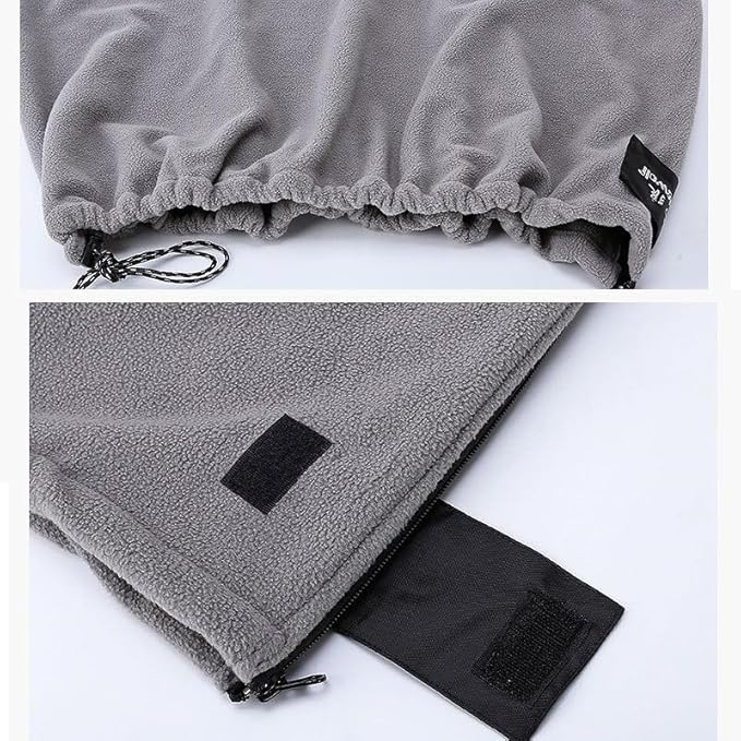 Fleece Sleeping Bag Liner Sleeping Blanket Sheet Lightweight Travel Outdoor Indoor Camping Warm Summer