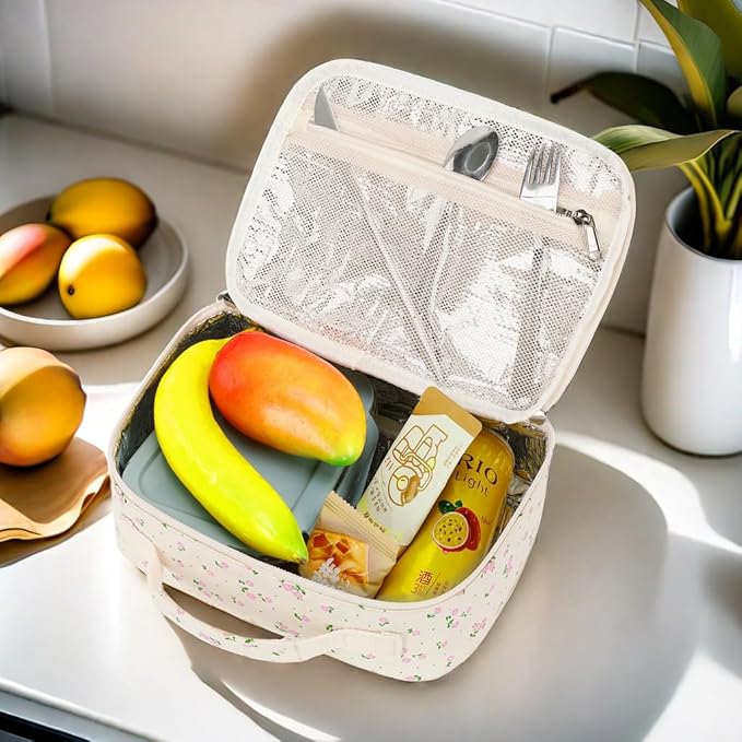 CAMTOP Lunch Box Kids Insulated Lunch Bag Small Cooler Thermal Meal Thermal lunchbox for Girls Boys School Picnics