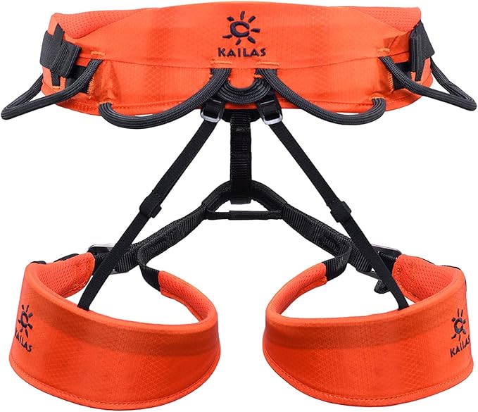 KAILAS B4 Rocking Climbing Harness Adjustable Roofing Harness Rescue Safety Harness Tree Climbing Harness Spikes