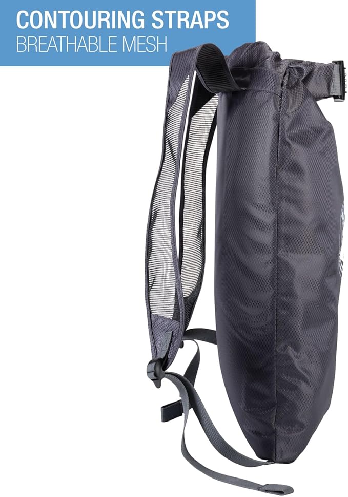 Lewis N. Clark Locking Backpack, Gray, One Size