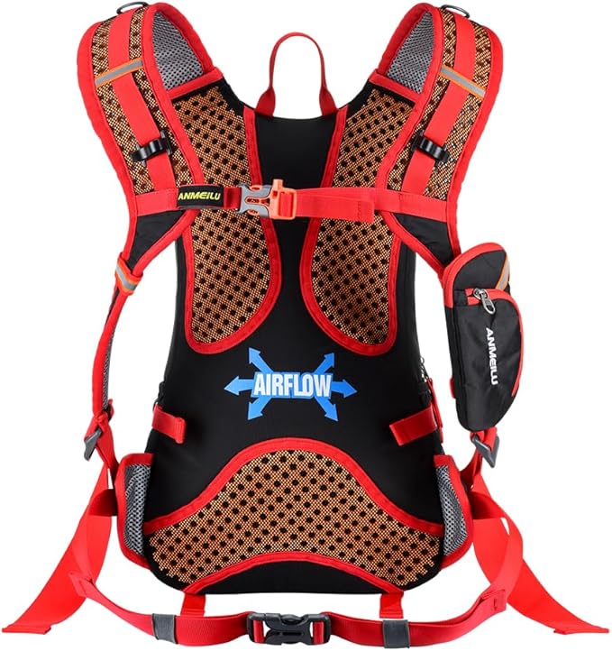 Outdoor Cycling Backpack, 18L, Black