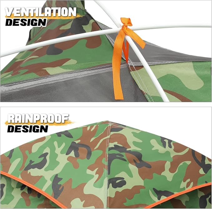 MoNiBloom 2 Person Dome Tent with Skylight, Ultralight Carry Family Tent Easy Set Up and Backpacking Tent with Lightweight Aluminum Alloy Frame for Adults Camping Hiking Outdoor Festivals, Blue