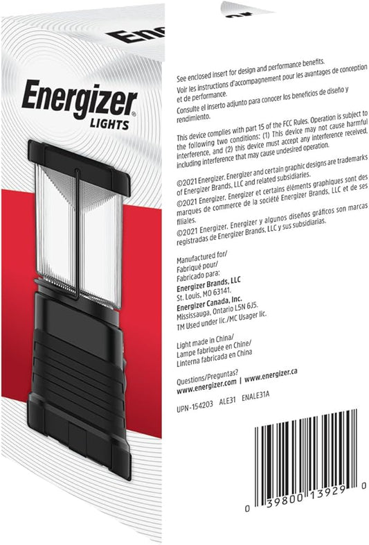 Energizer LED Camping Lantern, Bright Lantern Battery Powered LED Camping Lights