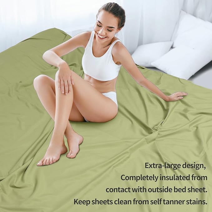 Sleeping Bag Liner - Travel Sheets for Hotel, Portable & Comfortable & Quick-Drying Adult Sleep Sack for Camping, Business Trips, Traveling, Hostel