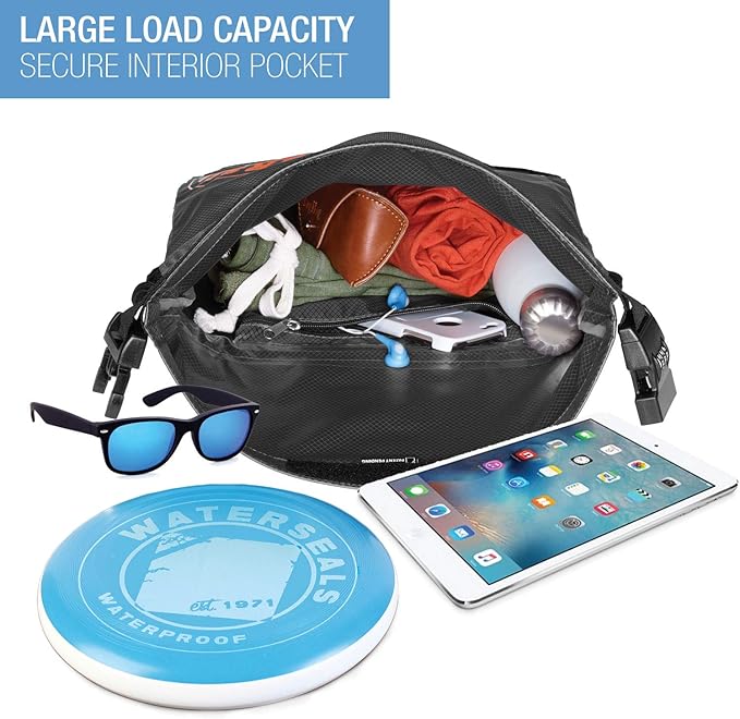 Lewis N. Clark Locking Backpack, Gray, One Size