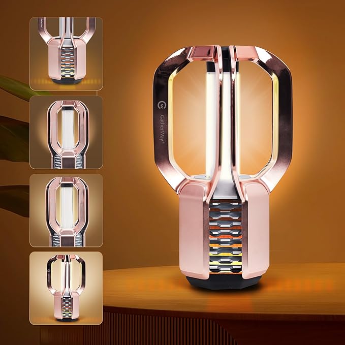 Rechargeable LED Camping Lantern - Free-Grip Design,4 Modes,IP65 Waterproof,3000K Warm Glow, Lightweight Portable Outdoor Light,Emergency Tent Light for Hiking,Backpacking & Home Use