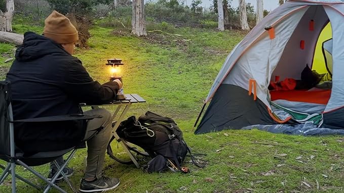 Flame King FK-0.5LB-2 (1/2LB) Refillable Empty Propane Cylinder Tank for Small Propane Lamps, Lanterns and Camp Stoves (2-pack)